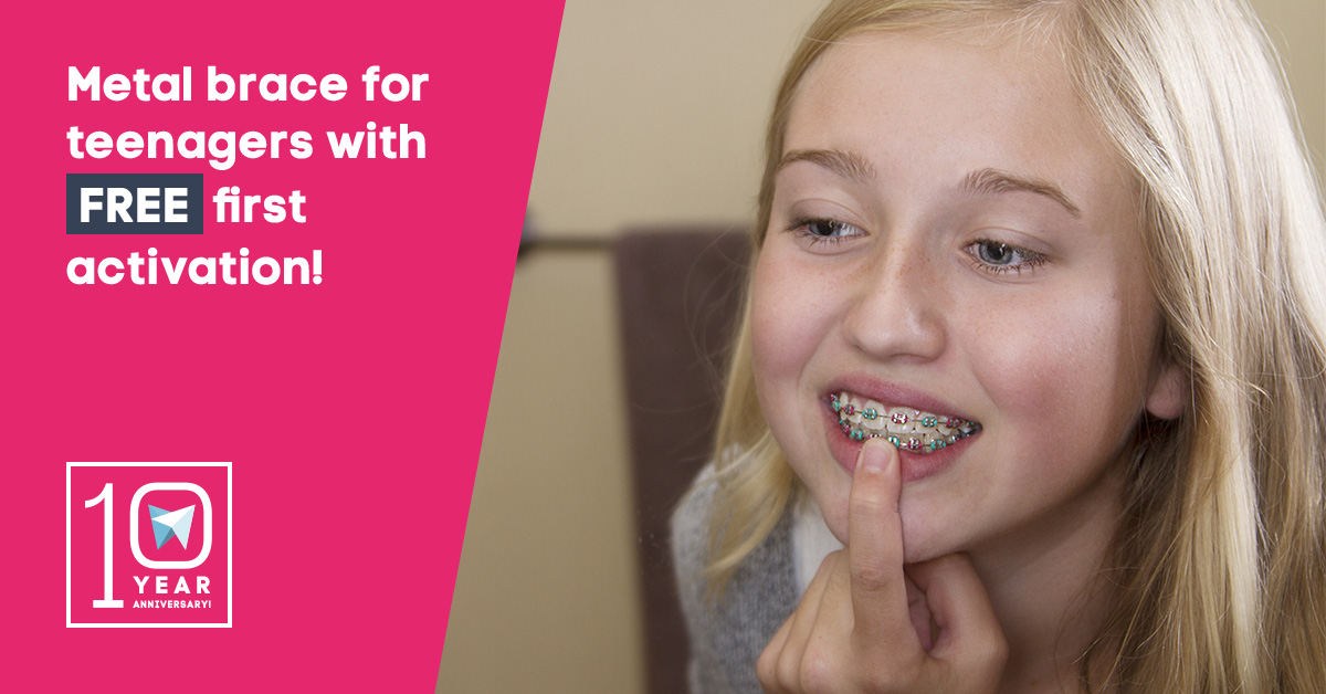 Metal Braces For Teenagers The First Act Orthodontics In London
